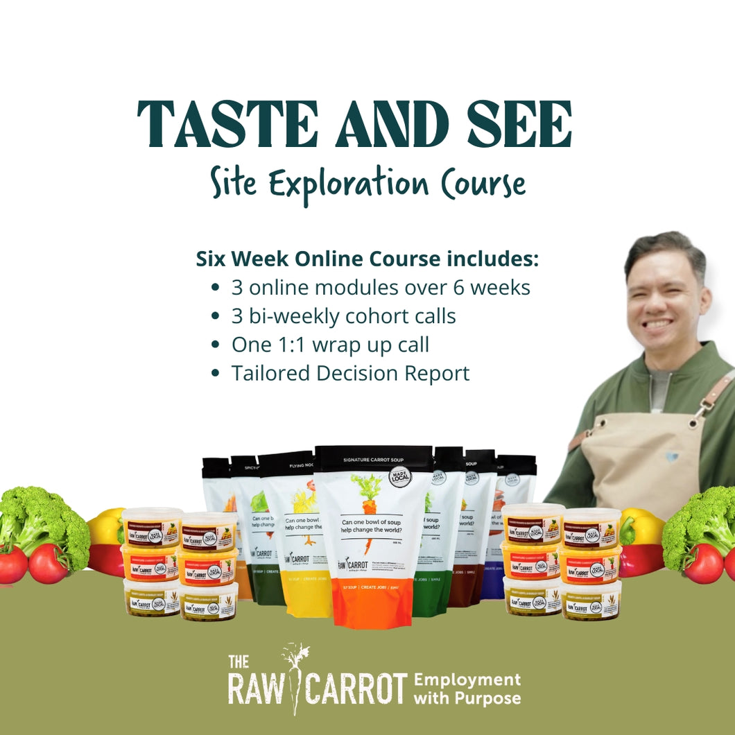 Taste and See: Online Site Exploration Course