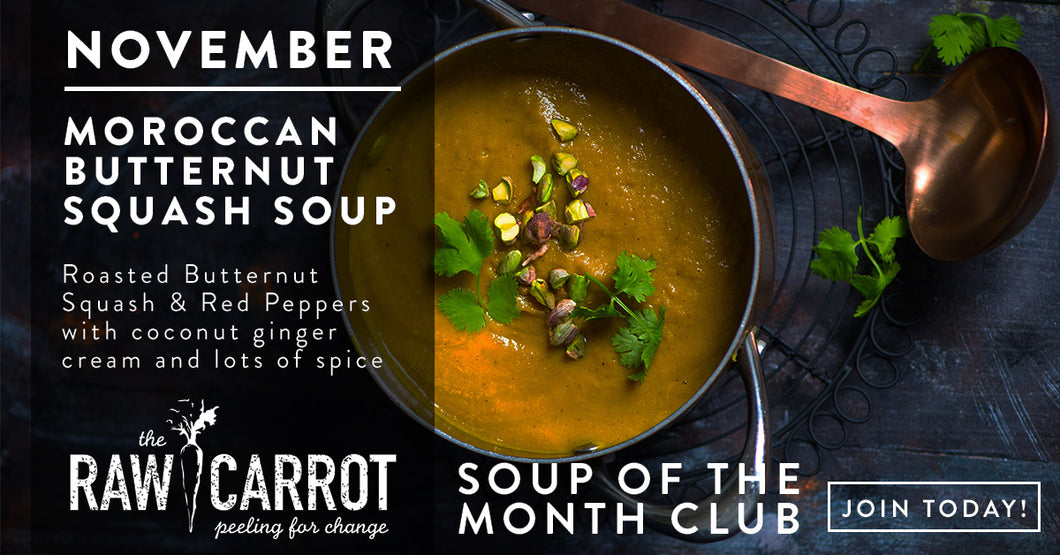 Moroccan Butternut Squash Soup