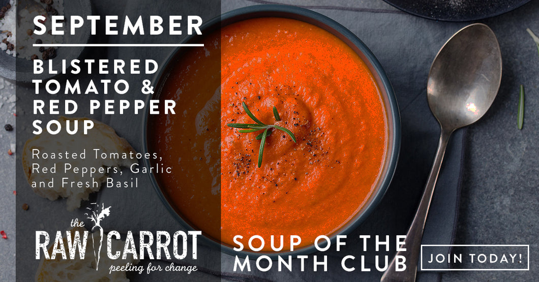 Blistered Tomato and Red Pepper Soup